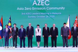 Hội nghị Cấp cao ASEAN 47: Thông qua Tuyên bố chung Hội nghị Cấp cao AZEC lần 3