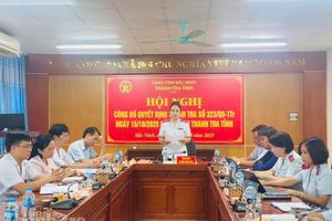 Thanh tra Bệnh viện Sản - Nhi Bắc Ninh số 1