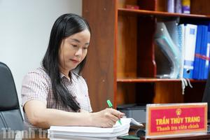 Thanh tra viên chính Trần Thùy Trang - Cán bộ say mê đổi mới, lan tỏa tinh thần sáng kiến trong ngành Thanh tra Cà Mau