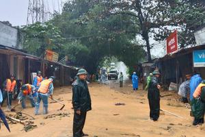 Quân khu 5: Gần 2.500 lượt người ứng phó mưa lũ