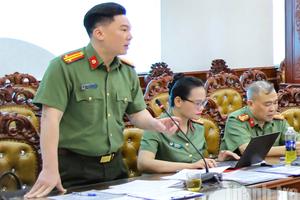 Kiểm tra tiêu chuẩn thể lực ở Thanh tra Bộ Công an: Khỏe để công tác, khỏe để phục vụ Nhân dân