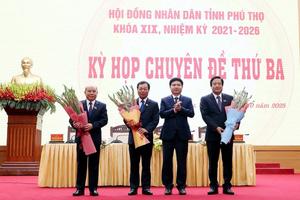 Ông Bùi Đức Hinh được bầu làm Chủ tịch HĐND tỉnh Phú Thọ