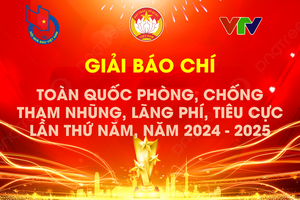 Báo Thanh tra vinh dự đoạt 2 giải C tại Giải Báo chí toàn quốc phòng, chống tham nhũng, lãng phí, tiêu cực lần thứ V