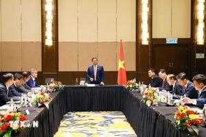 Thủ tướng Chính phủ Phạm Minh Chính gặp Đại sứ Việt Nam tại các nước ASEAN