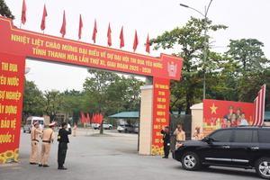 Công an Thanh Hóa đảm bảo an ninh, an toàn Đại hội thi đua yêu nước lần thứ XI