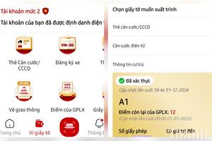 Người dân và công an phối hợp làm sạch dữ liệu đăng ký, bằng lái xe