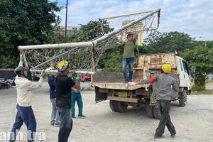 Hà Nội: Phường Đại Mỗ tạm giữ toàn bộ khung thành sân bóng trên 4,3ha đất nông nghiệp