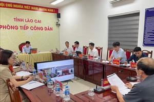 Đổi mới công tác tiếp dân trong mô hình chính quyền 2 cấp ở Lào Cai