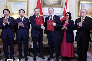 Tuyên bố chung nâng cấp quan hệ Việt Nam - Anh lên Đối tác Chiến lược toàn diện