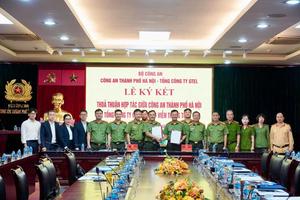Công an Hà Nội và Gtel hợp tác cung cấp dịch vụ bưu chính cho người dân