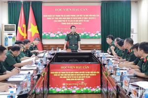Thanh tra Bộ Quốc phòng: Khảo sát việc thực hiện Nghị định về tố cáo và giải quyết tố cáo tại Học viện Hậu cần
