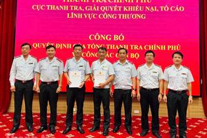 Công bố và trao quyết định bổ nhiệm lãnh đạo cấp phòng tại Cục IX, Thanh tra Chính phủ