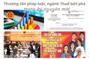 Thượng tôn pháp luật, ngành Thuế bứt phá trong kỷ nguyên mới