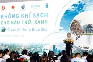 “Không khí sạch cho bầu trời xanh” - “Clean Air for a Blue Sky”