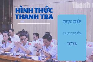 Các hình thức thanh tra theo quy định hiện hành