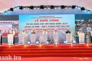 Cần Thơ: Giải ngân vốn đầu tư công chậm do vướng giải phóng mặt bằng