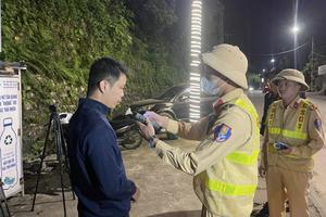 Cao Bằng: Tăng cường kiểm tra, xử lý nghiêm vi phạm nồng độ cồn