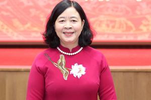 Bà Bùi Thị Minh Hoài làm Bí thư Đảng ủy MTTQ, các đoàn thể Trung ương