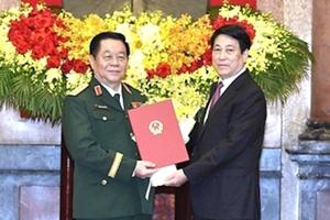 Ông Nguyễn Trọng Nghĩa được thăng quân hàm Đại tướng, làm Chủ nhiệm Tổng cục Chính trị