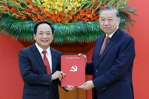 Đại tướng Trịnh Văn Quyết làm Trưởng Ban Tuyên giáo và Dân vận Trung ương