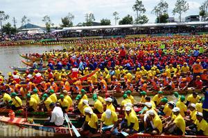 Rộn ràng không khí Giải Đua ghe Ngo TP Cần Thơ năm 2025