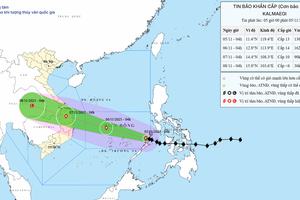 Bão Kalmaegi ảnh hưởng rộng khắp miền Trung