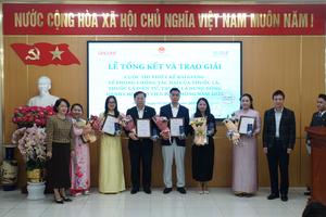 Trao giải cuộc thi thiết kế bài giảng về phòng, chống tác hại của thuốc lá