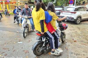 Ý thức chấp hành pháp luật giao thông sau cao điểm tuyên truyền tại trường học