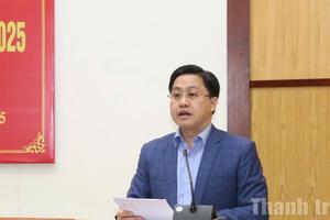 Ông Lê Văn Tiến giữ chức Giám đốc Sở Nông nghiệp và Môi trường Thanh Hóa