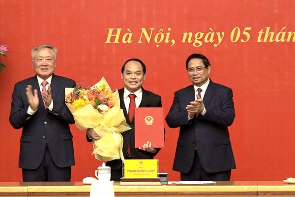 Thủ tướng trao quyết định bổ nhiệm đồng chí Nguyễn Quốc Đoàn làm Phó Tổng Thanh tra Thường trực Thanh tra Chính phủ