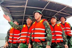 Gia Lai: Quân khu tăng cường kiểm tra, bảo đảm an toàn cho Nhân dân vùng bão