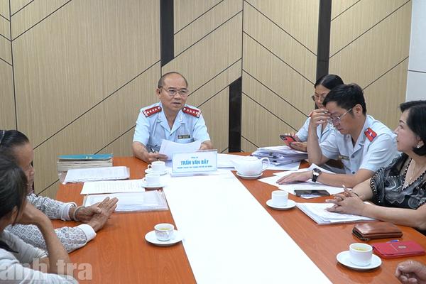 Chánh Thanh tra TP Hồ Chí Minh tiếp công dân định kỳ tháng 11