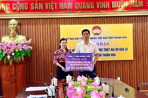 Thanh Hóa tiếp nhận hơn 70 tỷ đồng ủng hộ đồng bào bị thiệt hại do bão số 10 sau hơn 1 tháng