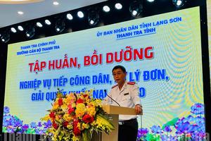 Thanh tra tỉnh Lạng Sơn đạt nhiều thành tích nổi bật sau tổ chức lại bộ máy