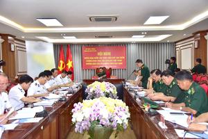 An Giang: Bộ Quốc phòng kiểm tra công tác phòng, chống khai thác IUU tại Bộ Tư lệnh Vùng Cảnh sát biển 4