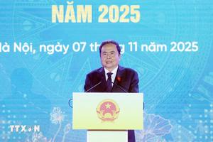 Chủ tịch Quốc hội Trần Thanh Mẫn: Đưa thể chế pháp luật trở thành lợi thế cạnh tranh, đột phá của đột phá