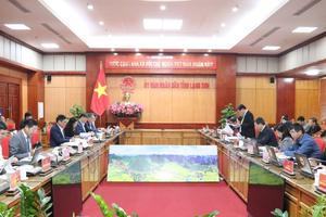 Đoàn công tác Bộ Nông nghiệp và Môi trường làm việc tại Lạng Sơn về mô hình chính quyền địa phương 2 cấp