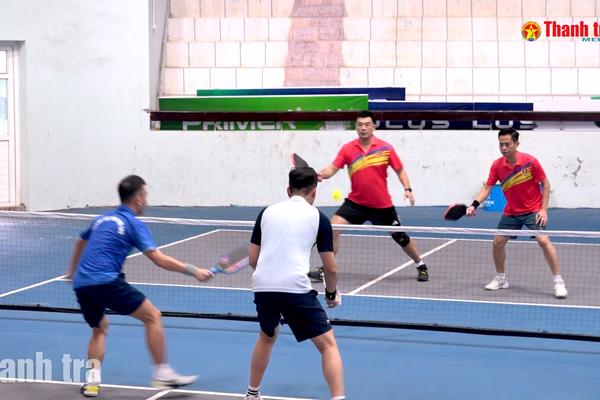 Những trận đấu Pickleball siêu kịch tính trong ngày thi đầu tiên của Hội thao ngành Thanh tra