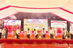 Phó Thủ tướng Chính phủ Nguyễn Chí Dũng dự Lễ khởi công xây dựng trường học tại tỉnh Tuyên Quang