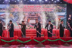 Khởi công Trường nội trú xã Lóng Sập: Nâng bước chân em nơi biên cương Tổ quốc