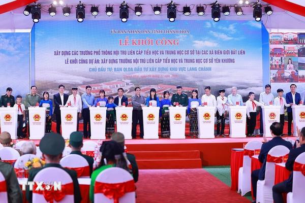 Thủ tướng Phạm Minh Chính: Từng ngôi trường mới biểu tượng cho tinh thần đại đoàn kết toàn dân tộc
