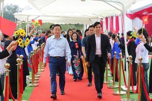 Phó Thủ tướng Trần Hồng Hà dự Lễ khởi công Trường Phổ thông nội trú TH&THCS tại xã biên giới tỉnh Lạng Sơn