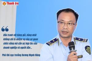 Phó Chi cục trưởng Chi cục Quản lý thị trường Hà Nội Dương Mạnh Hùng: Kiên quyết xử lý hàng giả, bảo vệ quyền lợi người tiêu dùng