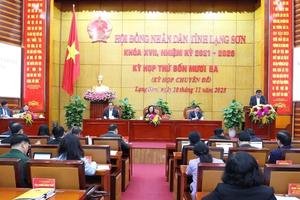 Lạng Sơn: Thông qua 11 nghị quyết quan trọng tại kỳ họp chuyên đề