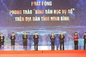 UBND tỉnh Ninh Bình phát động Phong trào “Bình dân học vụ số”