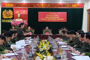 Công an tỉnh Cao Bằng phát động phong trào thi đua “Ba nhất” trong toàn lực lượng