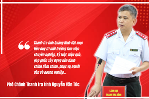 Phó Chánh Thanh tra tỉnh Quảng Ninh Nguyễn Văn Túc: Bộ máy tinh gọn, vận hành thông suốt trong mô hình chính quyền 2 cấp