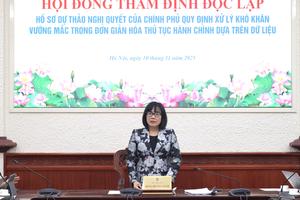 Thống nhất, đồng bộ trong đơn giản hóa thủ tục hành chính dựa trên dữ liệu