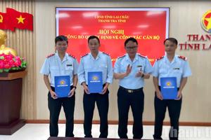 Niềm tin và kỳ vọng gửi gắm qua mỗi quyết định bổ nhiệm cán bộ Thanh tra tỉnh Lai Châu