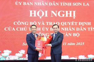 Sơn La công bố quyết định bổ nhiệm Chánh Thanh tra tỉnh